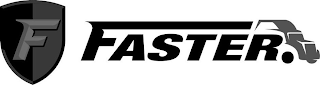 F FASTER. logo