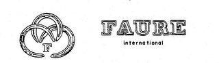 F FAURE INTERNATIONAL logo