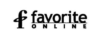 F FAVORITE O N L I N E logo