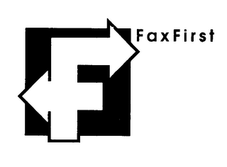 F FAXFIRST logo