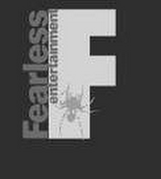 F FEARLESS ENTERTAINMENT logo