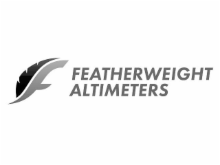 F FEATHERWEIGHT ALTIMETERS logo