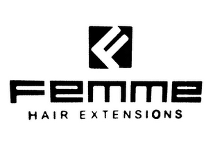 F FEMME HAIR EXTENSIONS logo