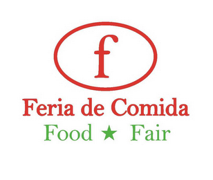 F FERIA DE COMIDA FOOD FAIR logo