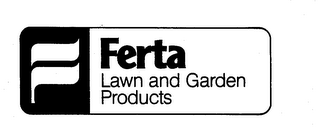 F FERTA LAWN AND GARDEN PRODUCTS logo