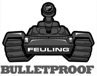 F FEULING BULLETPROOF logo