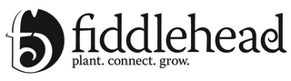 F FIDDLEHEAD PLANT. CONNECT. GROW. logo