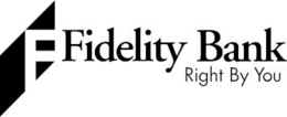 F FIDELITY BANK RIGHT BY YOU logo