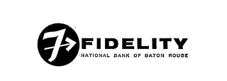 F FIDELITY NATIONAL BANK OF BATON ROUGE logo