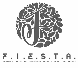 F F.I.E.S.T.A. FAMILIES, INCLUSION, EDUCATION, SOCIETY, TRADITION, ACCESS logo