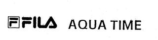 F FILA AQUA TIME logo