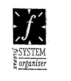 F FILOFAX SYSTEM ORGANISER logo