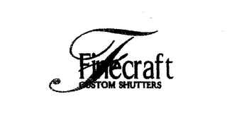 F FINECRAFT CUSTOM SHUTTERS logo