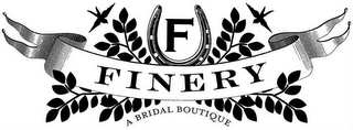 F FINERY A BRIDAL BOUTIQUE logo