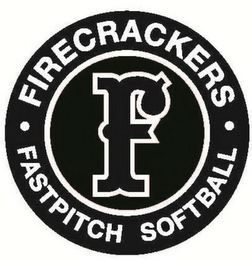 F FIRECRACKERS FASTPITCH SOFTBALL logo