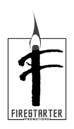 F FIRESTARTER PROMOTIONS logo