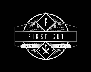 F FIRST CUT SINCE 2023 logo