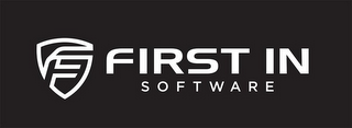 F FIRST IN SOFTWARE logo