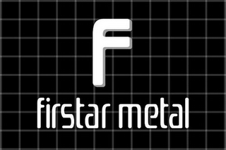 F FIRSTAR METAL logo