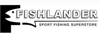 F FISHLANDER SPORT FISHING SUPERSTORE logo