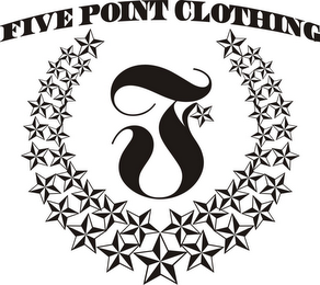 F FIVE POINT CLOTHING logo