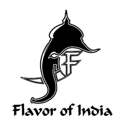 F FLAVOR OF INDIA logo