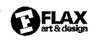 F FLAX ART & DESIGN logo