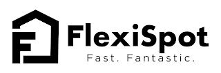 F FLEXISPOT FAST. FANTASTIC. logo