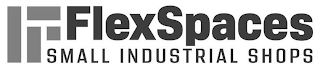 F FLEXSPACES SMALL INDUSTRIAL SHOPS logo