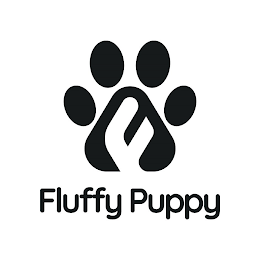 F FLUFFY PUPPY logo