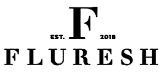 F FLURESH EST. 2018 logo
