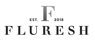 F FLURESH EST. 2018 logo