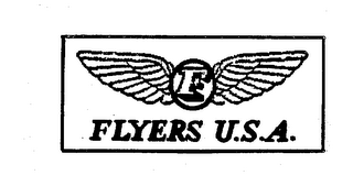 F FLYERS U.S.A. logo