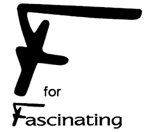 F FOR FASCINATING logo