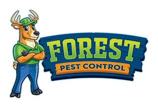 F FOREST PEST CONTROL logo