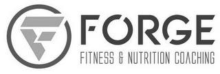 F FORGE FITNESS & NUTRITION COACHING logo