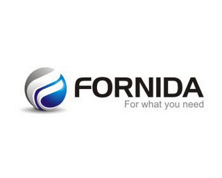 F FORNIDA FOR WHAT YOU NEED logo