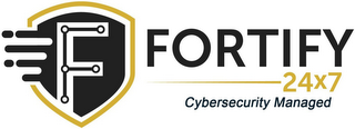 F FORTIFY 24X7 CYBERSECURITY MANAGED logo