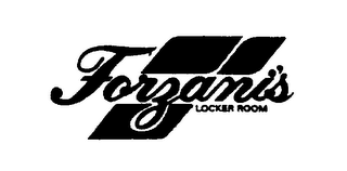 F FORZANI'S LOCKER ROOM logo