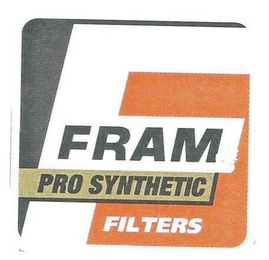 F FRAM PRO SYNTHETIC FILTERS logo