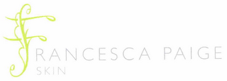 F FRANCESCA PAIGE SKIN logo
