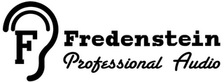 F FREDENSTEIN PROFESSIONAL AUDIO logo