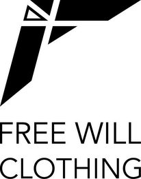 F FREE WILL CLOTHING logo