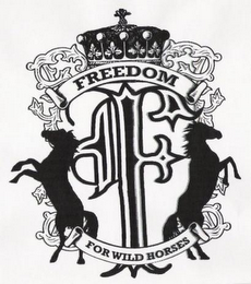 F FREEDOM FOR WILD HORSES logo