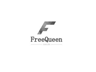 F FREEQUEEN LOVE LIFE logo
