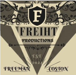 F FREIHT PRODUCTIONS EST 2024 FREEMAN COSTON logo