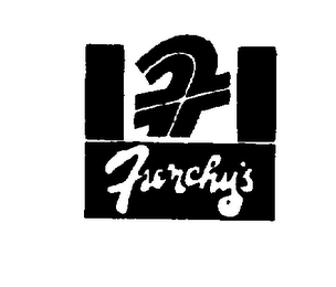 F FRENCHY'S logo