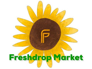 F FRESHDROP MARKET logo