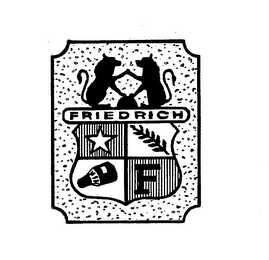 F FRIEDRICH logo