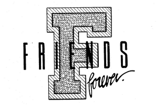 F FRIENDS FOREVER. logo